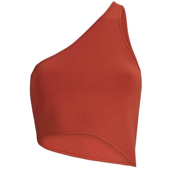 NEW A.L.C. REVOLVE ONE-SHOULDER CROP TOP - Picture 8 of 10